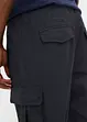 Bermudashorts i 100% bomull med cargolommer, Relaxed Fit, bonprix