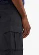 Bermudashorts i 100% bomull med cargolommer, Relaxed Fit, bonprix