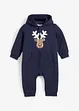 Baby-sweatoverall med julemotiv, økologisk bomull, bonprix