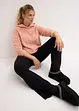 Lang kose-fleecegenser, Oversized, bonprix