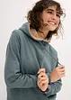 Termo-sweatshirt med hette og teddyfôr, bonprix