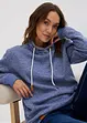 Lang, supermyk sweatshirt, bonprix