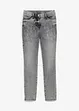 Slim Fit-jeans med strasstener, bonprix