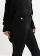 Pull on-bukse med stretch og pynteknapper, bonprix