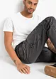 Relaxed Fit cargobukse i ren bomull, Straight, bonprix