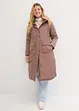 Vid parkas i A-fasong med snøring, bonprix