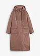 Vid parkas i A-fasong med snøring, bonprix