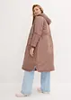 Vid parkas i A-fasong med snøring, bonprix