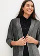 Jersey-blazer med glitter, bonprix