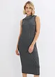 Strikket kjole med lurex, bonprix
