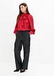 Bluse med sløyfe, bonprix
