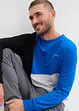 Sweatshirt i økologisk bomull med rund hals, bonprix