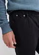 Regular Fit slip on-bukse i ren bomull, Straight (2-pack), bonprix