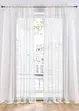 Gardin av lett voile (2-pack), bonprix