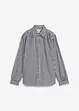 Oversized bluse med rutemønster, bonprix