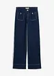 Wide Leg Jeans Mid Waist, stretch, bonprix