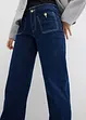 Wide Leg Jeans Mid Waist, stretch, bonprix