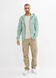 Relaxed Fit cargobukse i ren bomull, Straight, bonprix