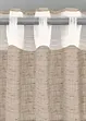 Gardin i lin-stil (1-pack), bonprix