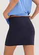 Jerseyskjørt i økologisk bomull med stretch (2-pack), bonprix