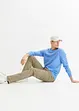 Slim Fit-bukse med stretch og cargolommer, Straight, bonprix