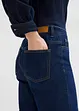 Wide Leg-jeans Mid Waist, cropped, bonprix