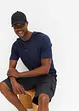 Bermudashorts i 100% bomull med cargolommer, Relaxed Fit, bonprix