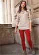 Slim Fit stretch-cordbukse, bonprix