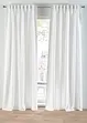 Gardin i klimasmart, halvtransparent materiale (2-pack), bonprix
