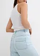 Balloon-jeans High Waist komfortlinning, supersoft, cropped, bonprix