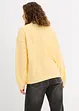 Oversized sweatshirt i ren bomull, bonprix