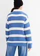 Oversized genser med stripemønster, bonprix