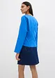 Bluse med vid utringning, bonprix