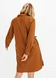 Skjortekjole i poplin, bonprix