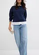 Wide Leg-jeans, High Waist, bonprix