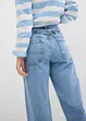 Wide Leg-jeans, Mid Waist, bonprix