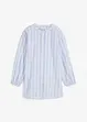 Lang bluse i bomullspoplin, bonprix