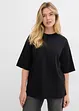 Lang topp i interlock-materiale, bonprix
