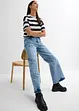 Wide Leg-jeans, Mid Waist, bonprix