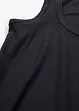 Ribbet singlet i myk viskose, bonprix