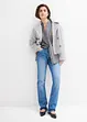 Straight-jeans, Mid Waist, Low Stretch komfortlinning, bonprix