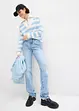 Straight-jeans, Mid Waist, Low Stretch komfortlinning, bonprix