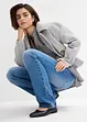 Straight-jeans, Mid Waist, Low Stretch komfortlinning, bonprix