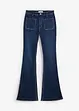 Bootcut-jeans High Waist, Stretch Full Length, bonprix