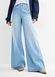 Wide Leg-jeans, High Waist, komfortlinning, bonprix