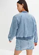 Bomberjakke i denim, bonprix
