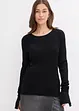 Ribbestrikket topp, bonprix