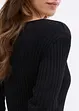 Ribbestrikket topp, bonprix
