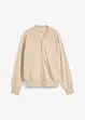Sweatshirtjakke i bomberjakke-look, bonprix