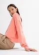 Oversized sweatshirt i myk bomullsmiks, bonprix
